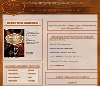 Gretsch Website
